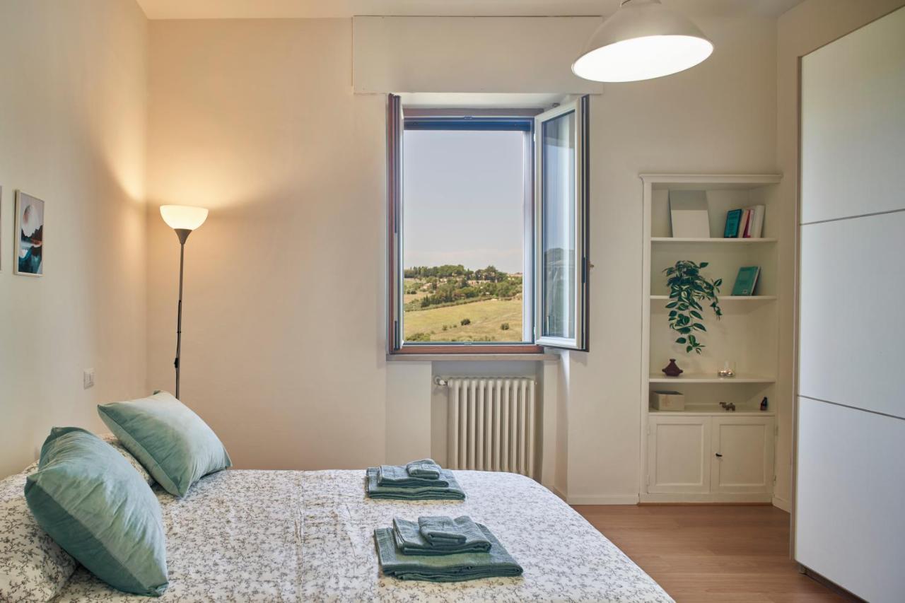 Azure Spot In Siena Centre - Apt Centrale Con Balcone Bagian luar foto